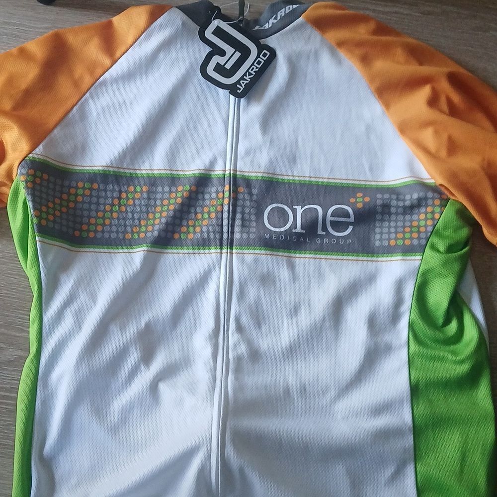 Jackroo Cycling Jersey Women's XL Relaxed Fit Lightweight Color Block Full Zip - Picture 13 of 14